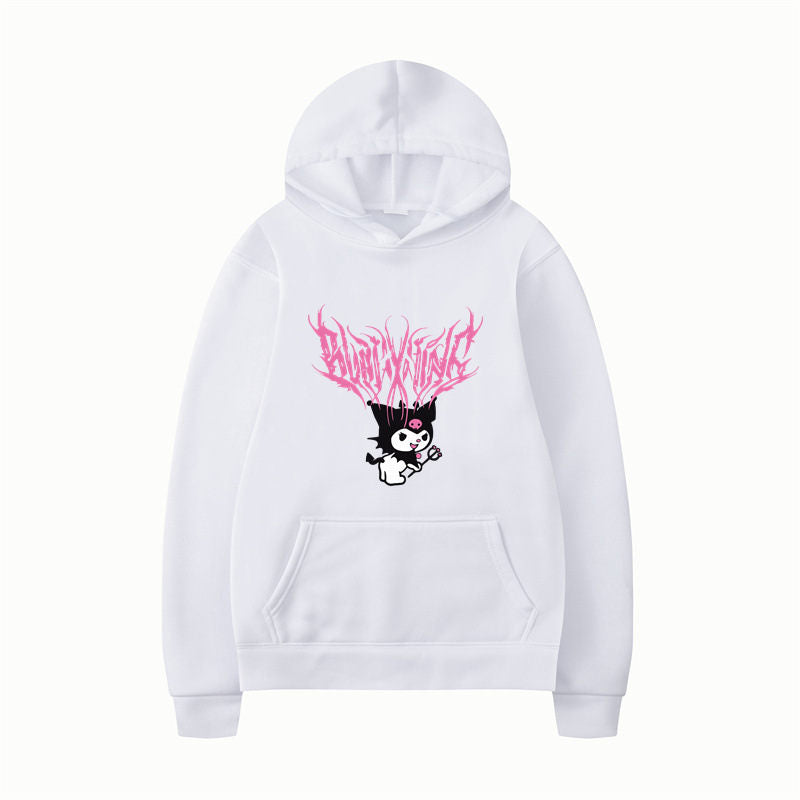 Kuromi Cute Rabbit Hoodie