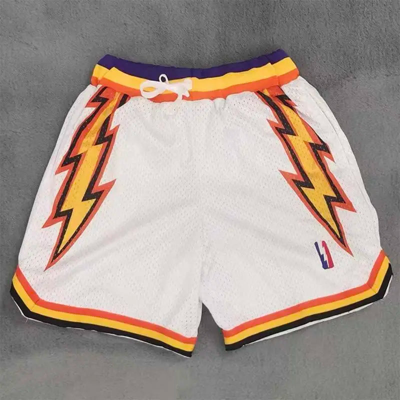Basketball Shorts Men&amp;amp;#39;s Streetwear Training Short Pants Retro Embroidered Five Points Ball Shorts American Gym Shorts Plus Size