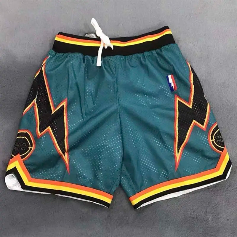 Basketball Shorts Men&amp;amp;#39;s Streetwear Training Short Pants Retro Embroidered Five Points Ball Shorts American Gym Shorts Plus Size