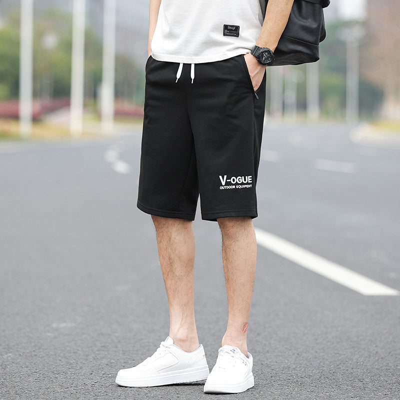 Summer Thin Casual Shorts Men&amp;amp;amp;#039;s Loose Five-point