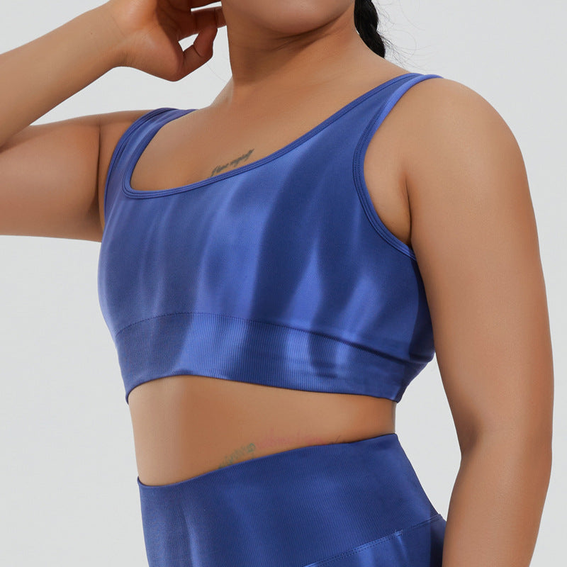 Quick-drying Yoga Suit Sports Vest Female Yoga Bra Summer Sports Suit Female Yoga Shorts
