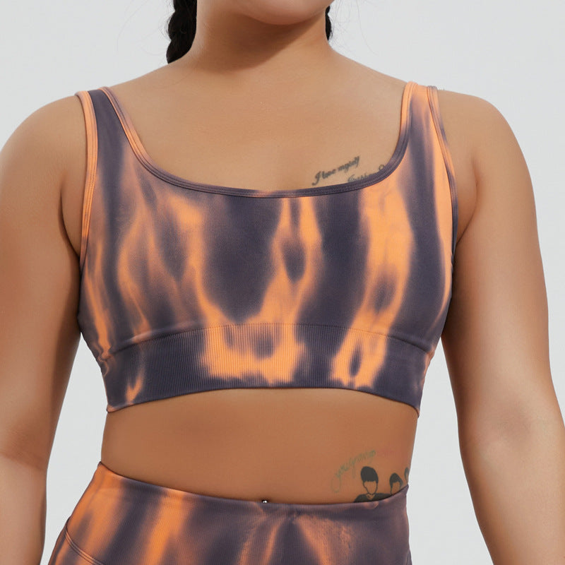 Quick-drying Yoga Suit Sports Vest Female Yoga Bra Summer Sports Suit Female Yoga Shorts