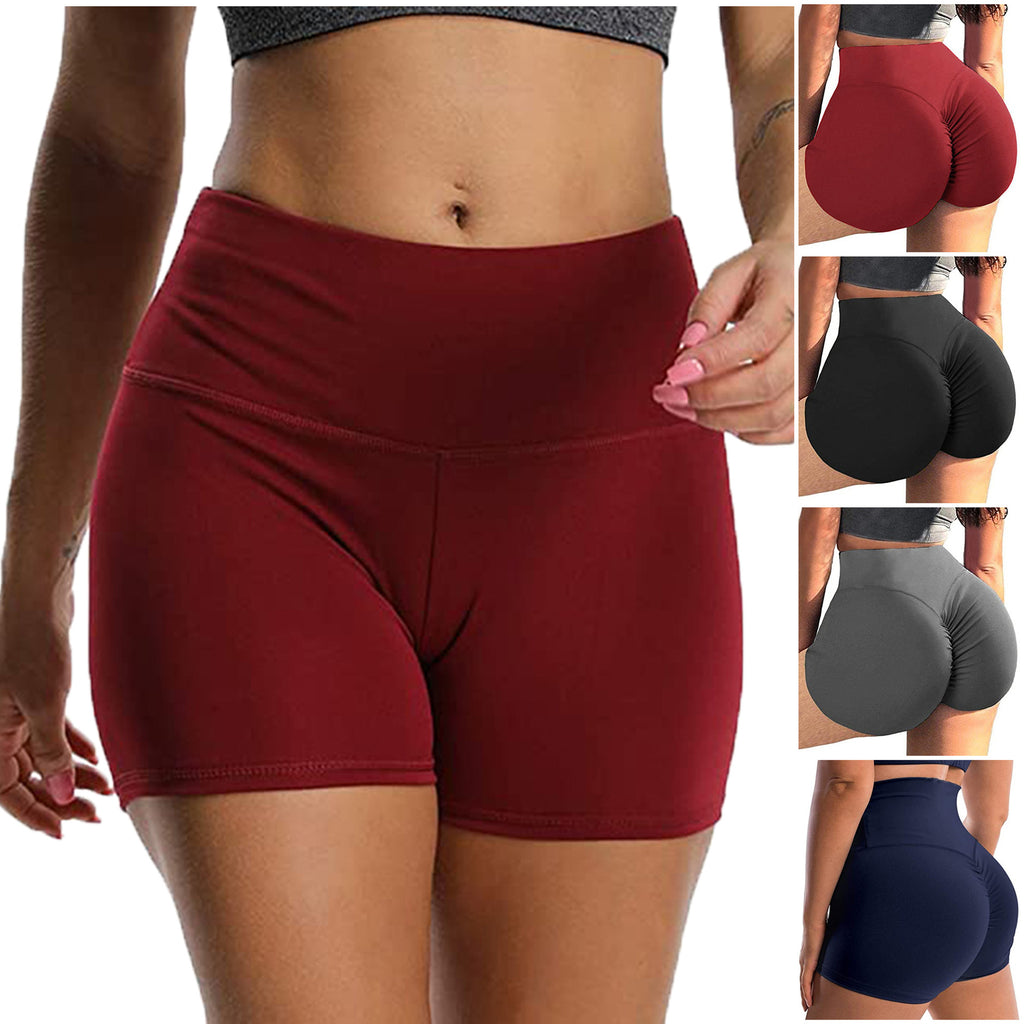 High Waist Hip Lift Yoga Shorts