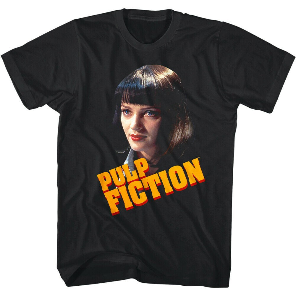 1994 Pulse Fiction Pulp Fiction Quentin Mia Wallace Movie Co-brand Short T-shirt For Men And Women