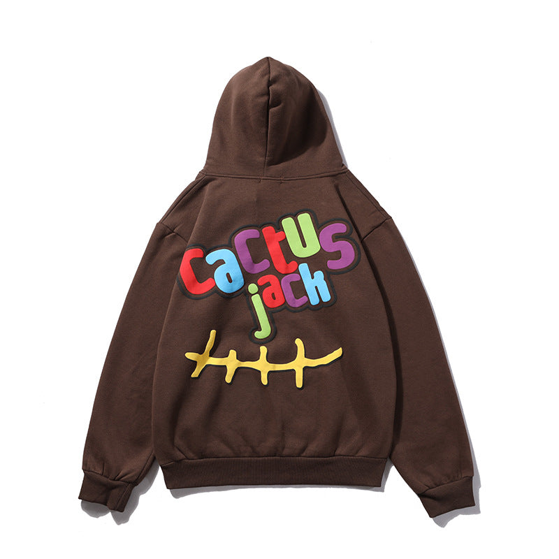 Travis Scott CactusMcDonald&#039;s McDonald&#039;s Foam Print Men&#039;s And Women&#039;s Hoodie
