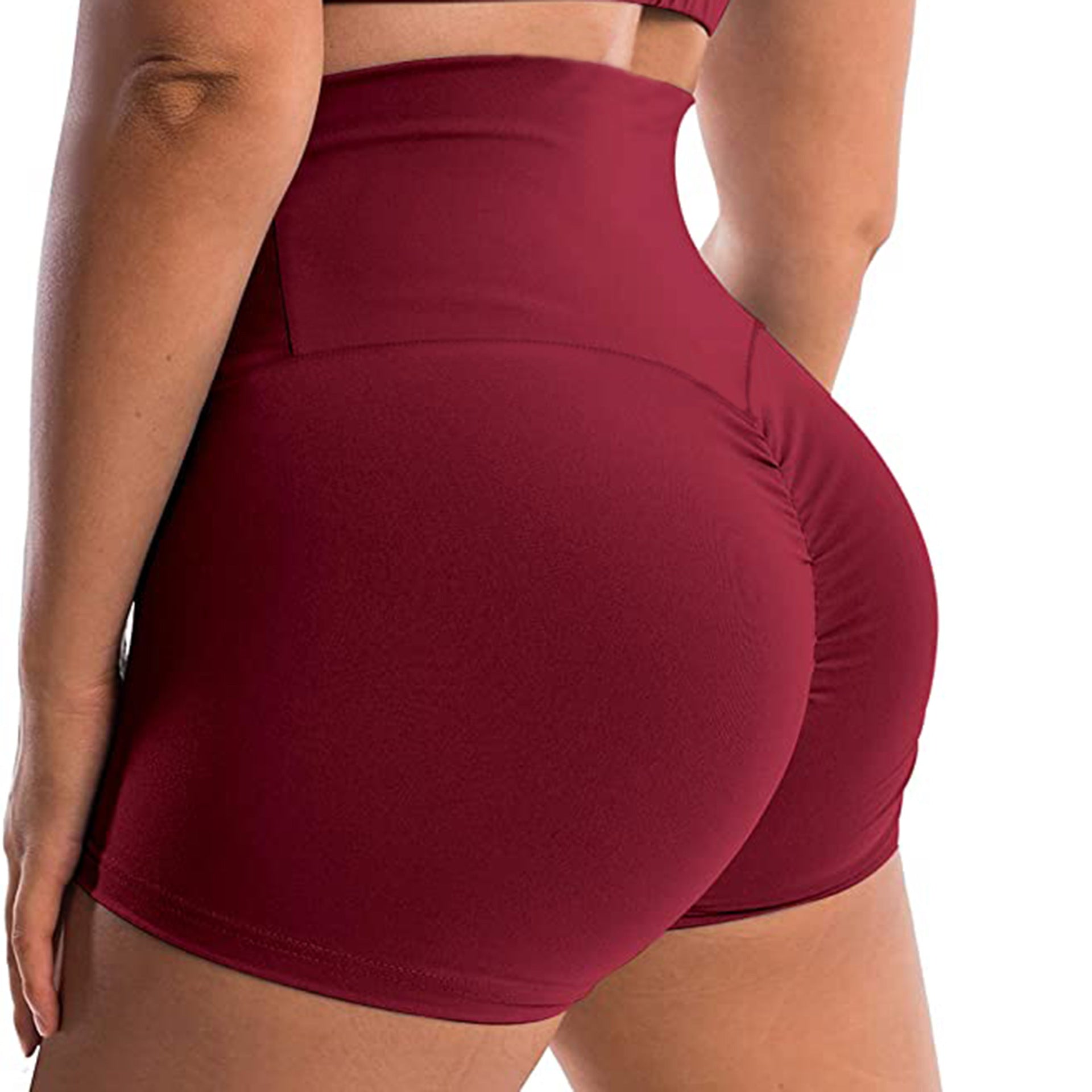 High Waist Hip Lift Yoga Shorts