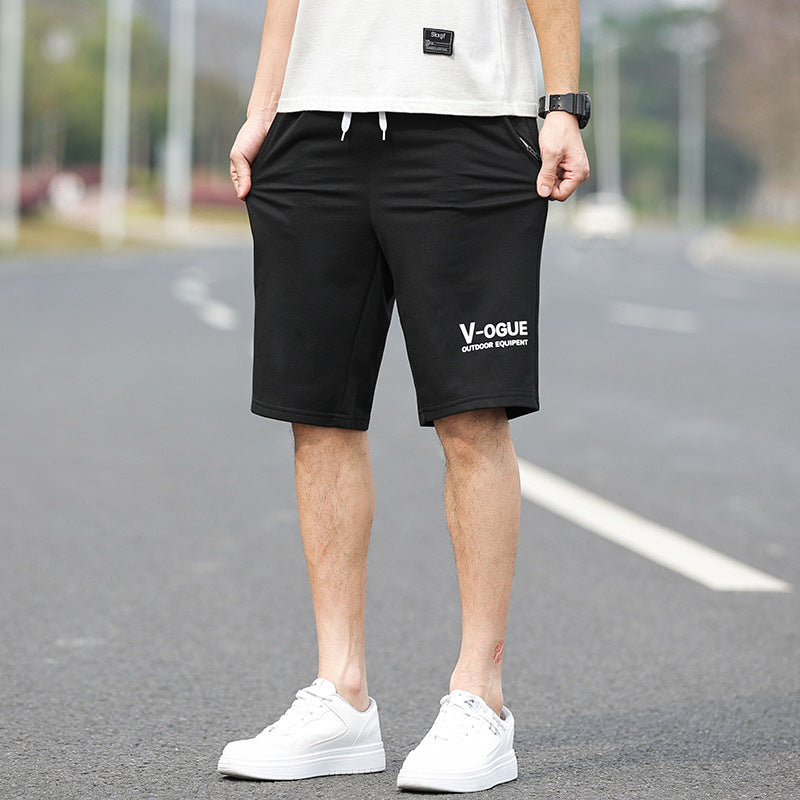 Summer Thin Casual Shorts Men&amp;amp;amp;#039;s Loose Five-point