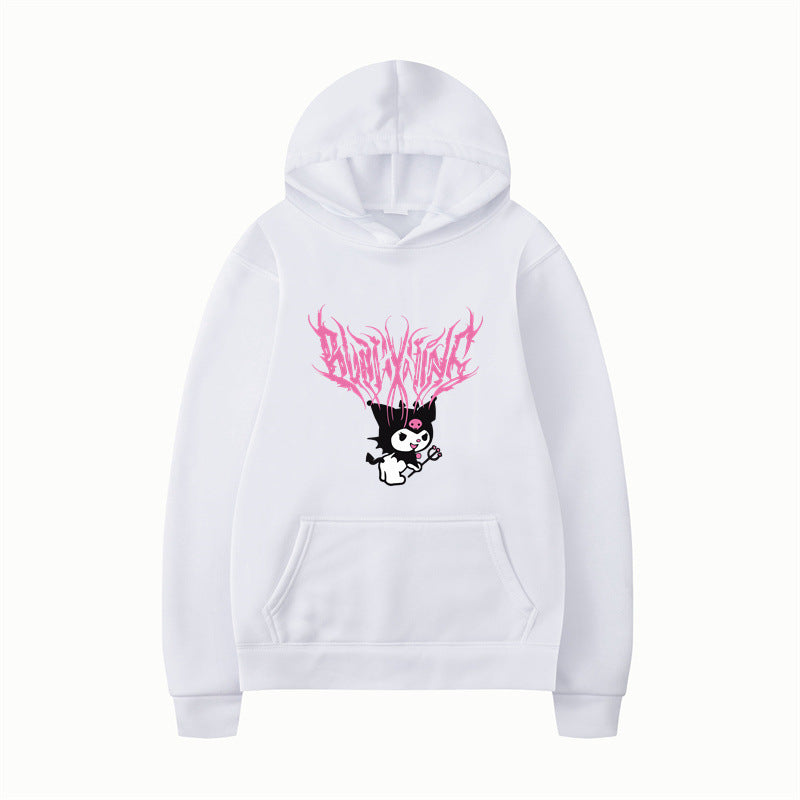 Hoodie Youth Hoodie Candy Color Tracksuit One Piece Top Harajuku Kulomi Hoodie