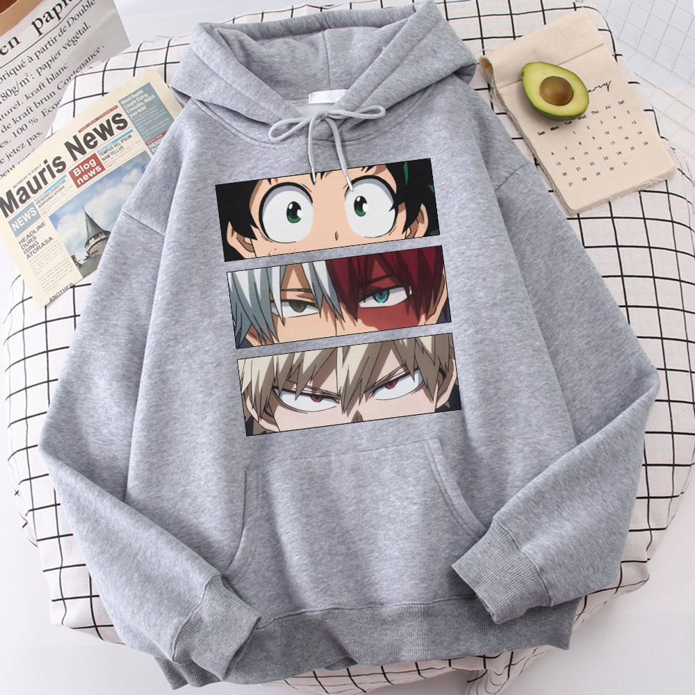Fleece Hoodie Sweater Men&#039;s And Women&#039;s Autumn And Winter Couple Tops Loose