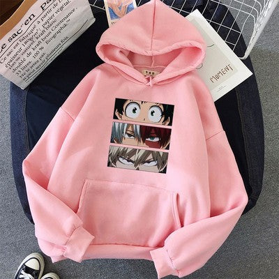 Fleece Hoodie Sweater Men&#039;s And Women&#039;s Autumn And Winter Couple Tops Loose