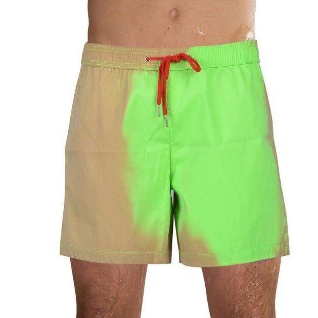 Magical Change Color Beach Shorts Summer Men Swimming Trunks Swimwear Swimsuit Quick Dry bathing shorts Beach Pant Drop shipping